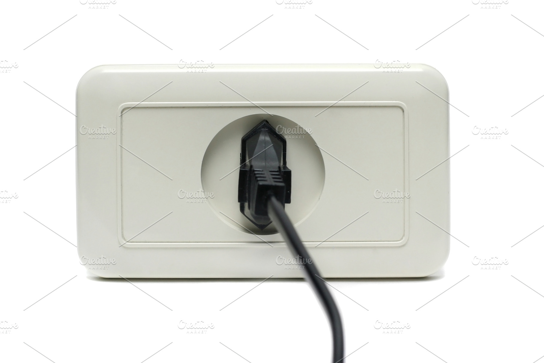 Plug in the socket, a Photo by saiko3p