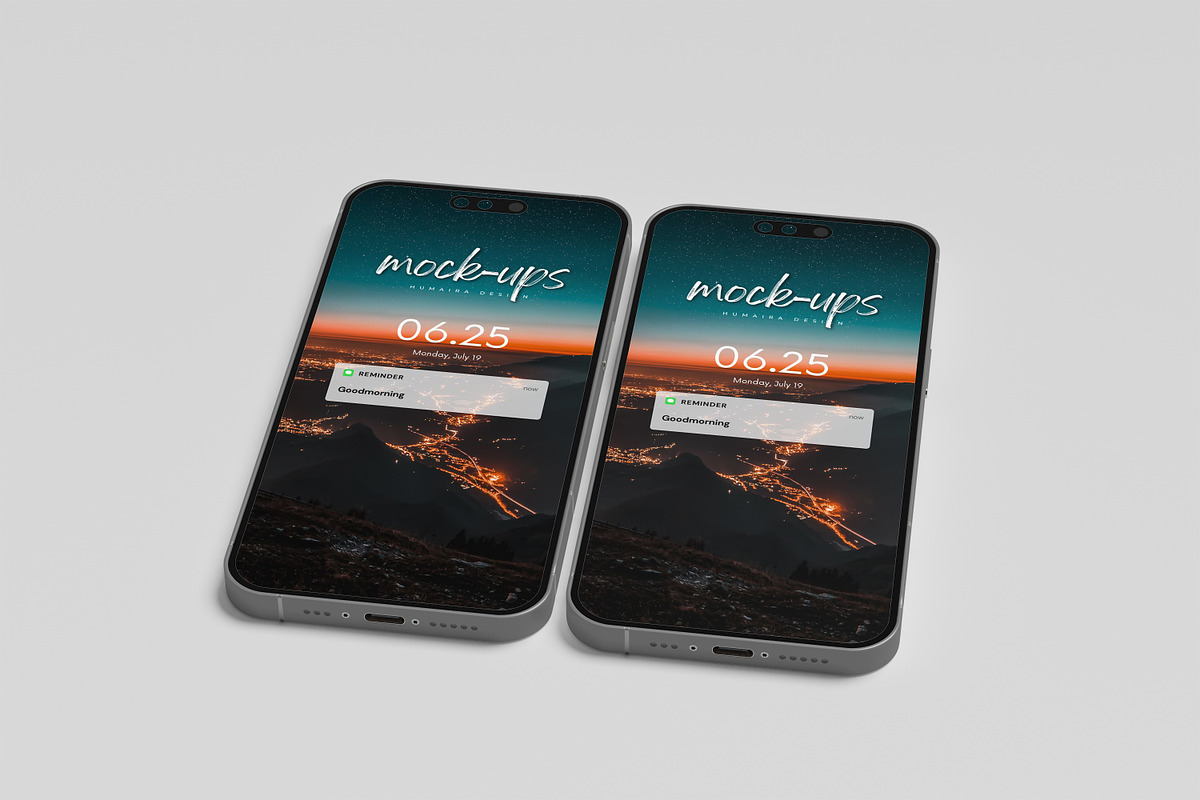 iphone 15 pro, an iPhone Mockup by kebunmockup (Photo 4 of 5)