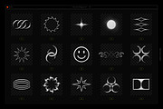 Acid & Chrome Abstract Shapes Bundle, an Object Graphic by Samolevsky (Thumbnail 10 of 25)