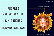 Cute Autumn Sun Clipart, an Illustration by SinaCreation (Thumbnail 4 of 5)