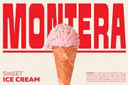 Montera - Retro Bold Sans & Script, a Font by Hasbi Creative (Thumbnail 2 of 13)