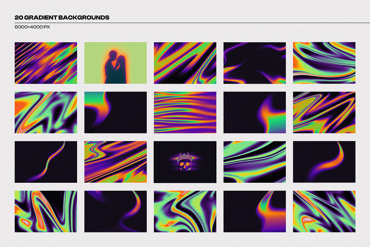 Grainy Gradient Backgrounds Vol.4, a Gradient Add-On by May Motif (Photo 2 of 12)