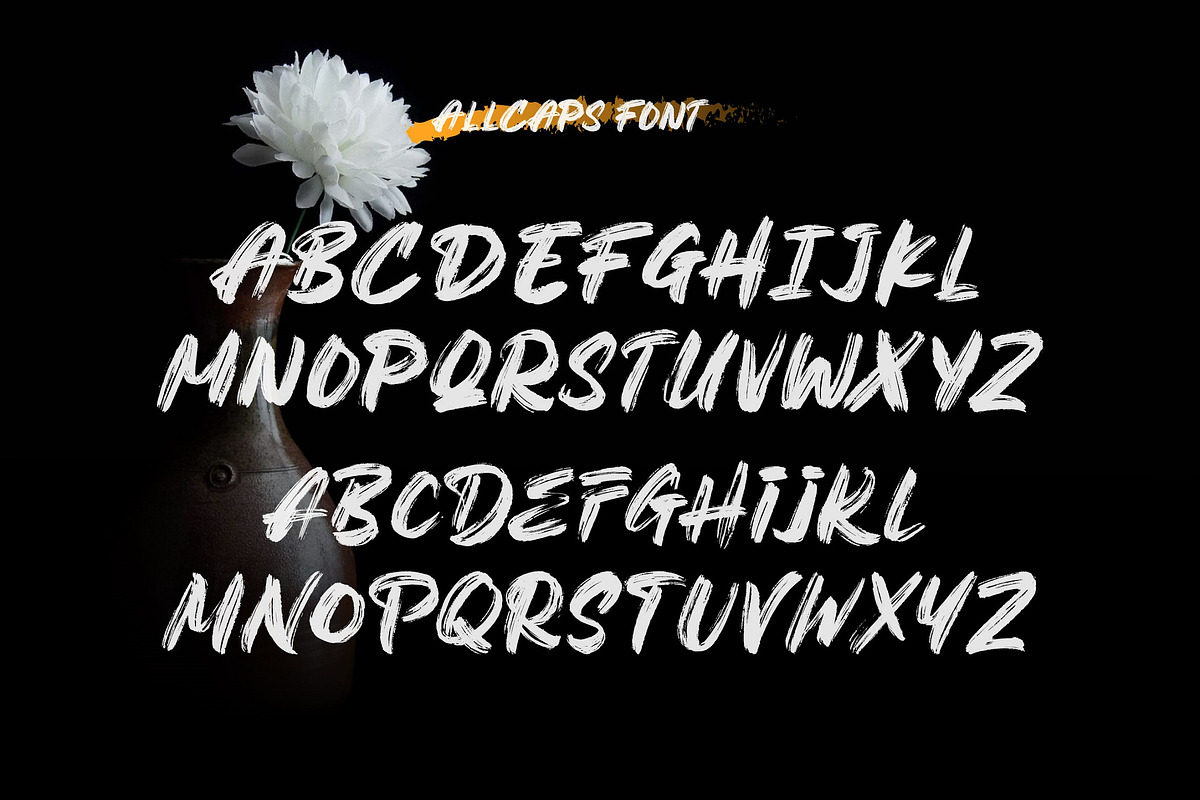 Kirens - Modern Handbrush Font, a Handwritten Font by limitype (Photo 6 of 10)