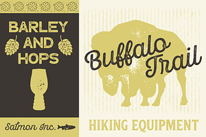 Hops And Barley Font Collection