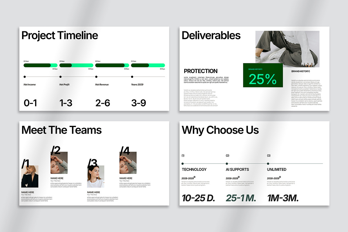 Brand Proposal Presentation Template, a Presentation Template by Oriofix (Photo 8 of 9)