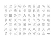Biometric Recognition Icons, an Outline Icon by Prosymbols (Thumbnail 5 of 6)