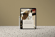 iPad Pro Mockups - Scene Creator, an iPad Mockup by Tahtagraphic (Thumbnail 6 of 16)