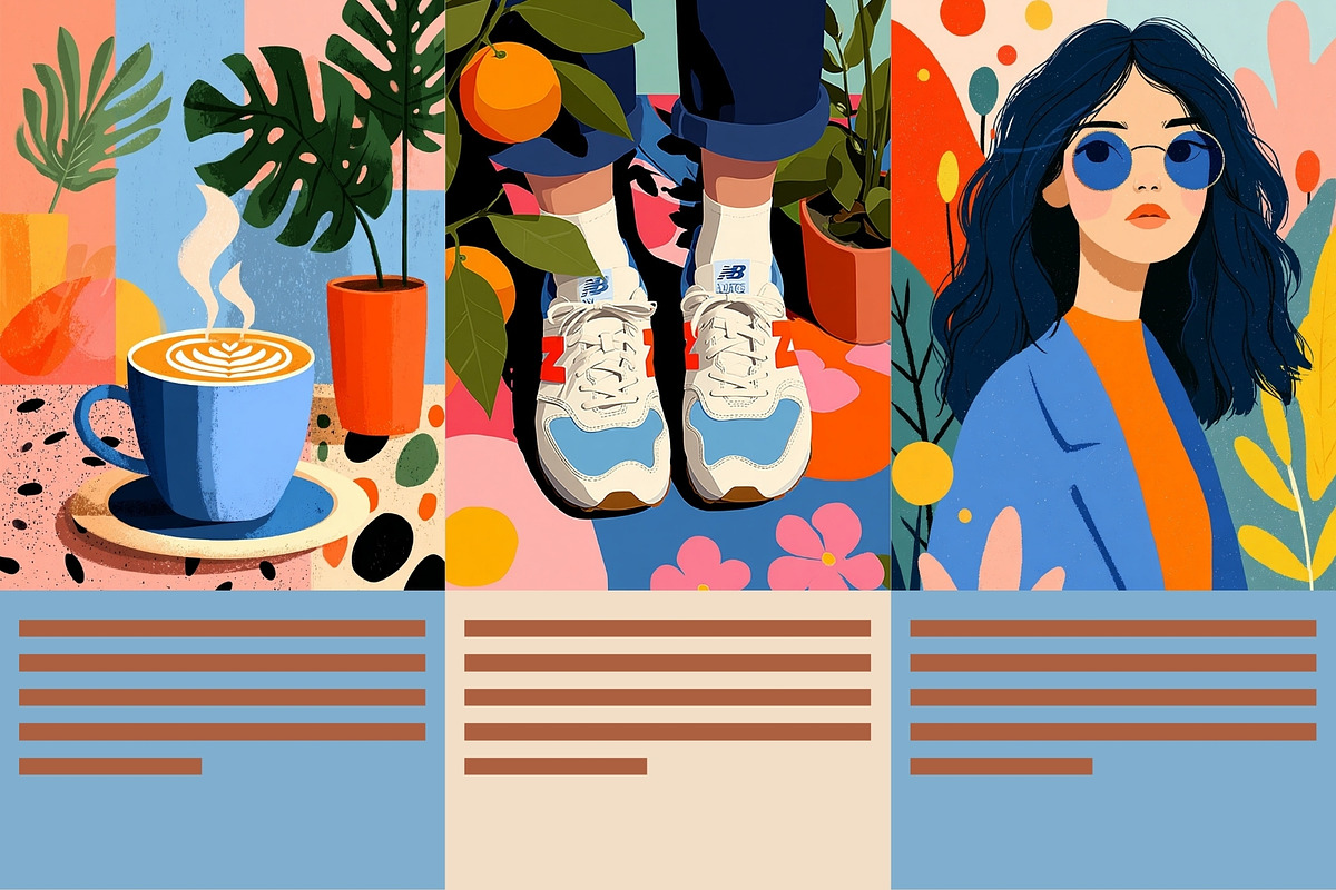 Playful Modernist Illustrations, a Decorative Illustration by Artimind Studio (Photo 6 of 9)