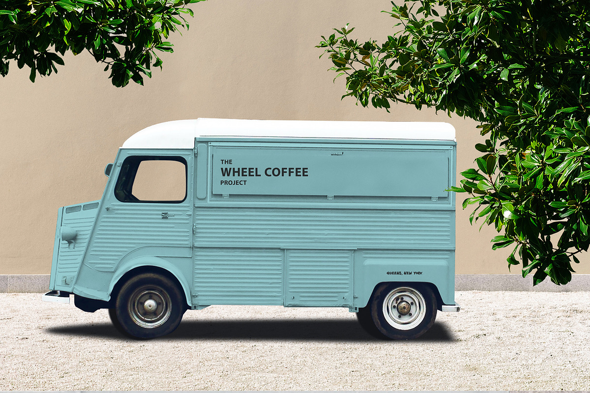 Food Truck Branding Mockup, a Product Mockup by SUH-NY (Photo 4 of 8)