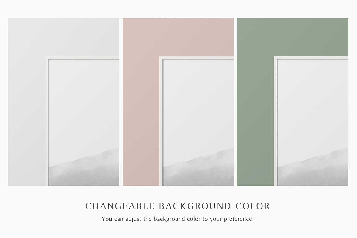 A4 Portrait, 2 Frame Mockup, a Household Mockup by Lelu Art Design (Photo 9 of 11)