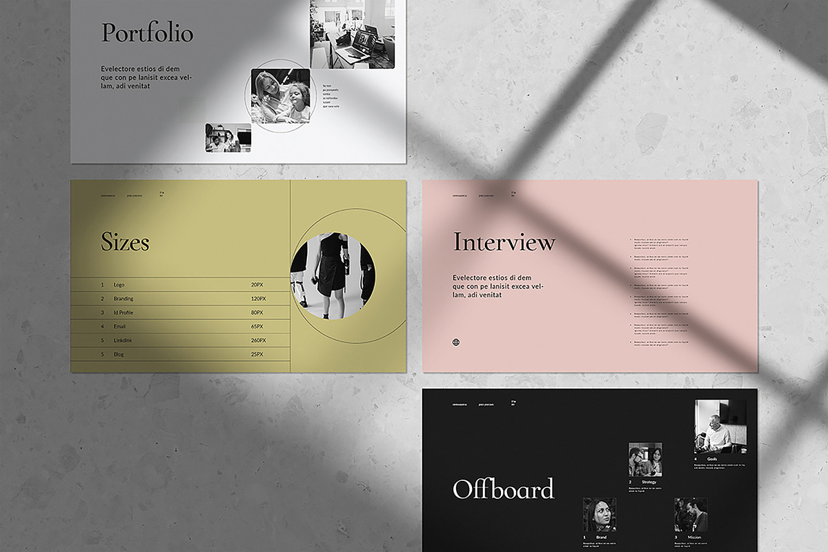 Offboarding Template, a Presentation Template by White Graphic (Photo 5 of 7)