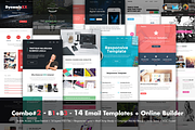 Combo#2 - B1+B3 - 14 Email Templates, an Email Template by DynamicXX (Thumbnail 1 of 9)