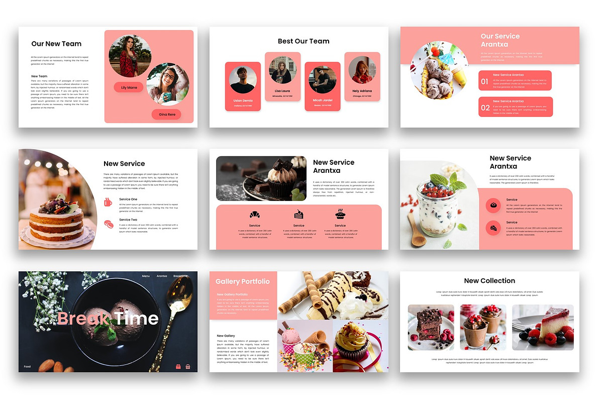 Arantxa – Food Google Slide Template, a Presentation Template by kreatifreya (Photo 5 of 5)