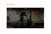 My Tube Video Theme HTML Template, a HTML Template by oLanding (Thumbnail 4 of 6)