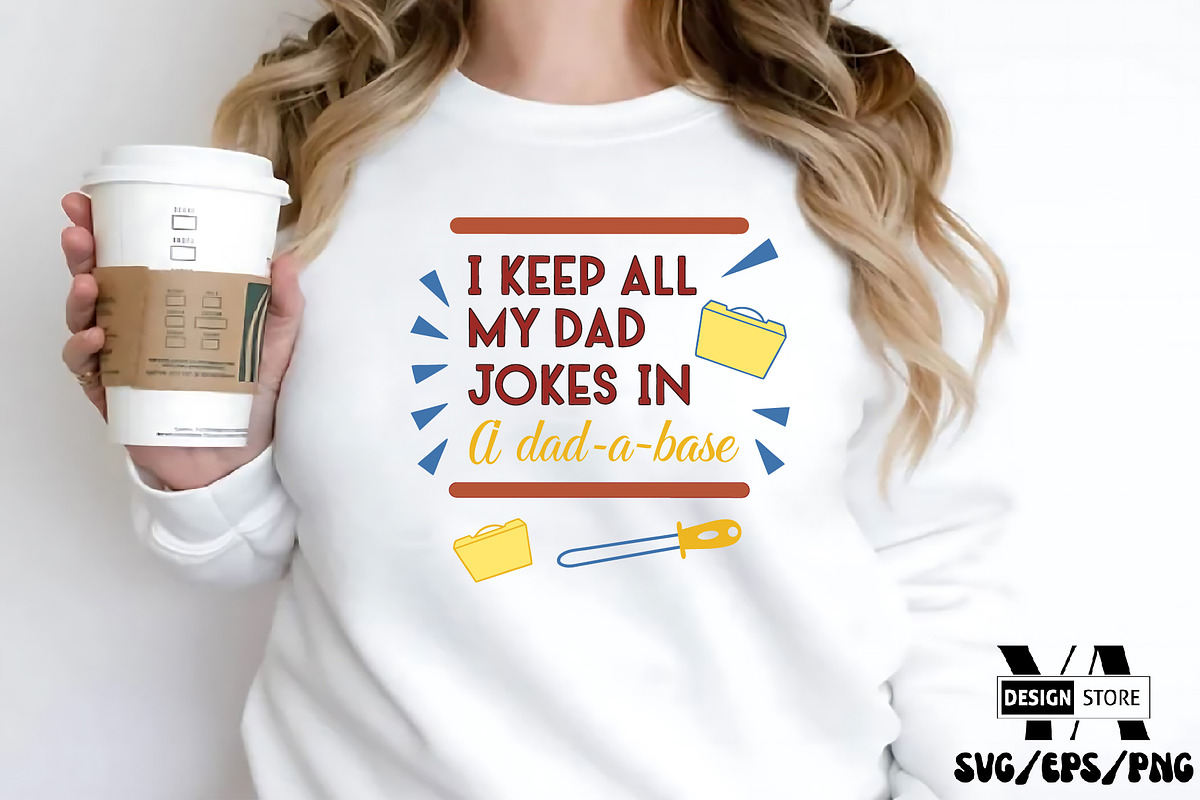 Funny Dad Father’s Day SVG Bundle, an Object Illustration by Ya_ Design Store (Photo 18 of 40)