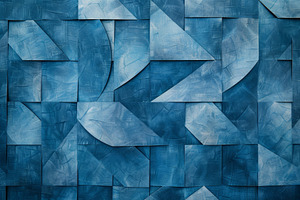 A close-up view of a textured blue g, a Photo by Iftikhar Alam