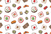 Sushi, hand drawn bundle, a Food Illustration by Good Studio (Thumbnail 23 of 32)