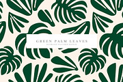 Green Palm Leaves, a Pattern Graphic by Nadezda (Thumbnail 1 of 3)