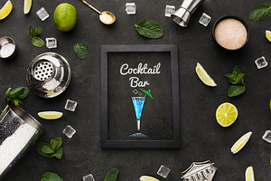 Watercolor Coktail Clipart , Png