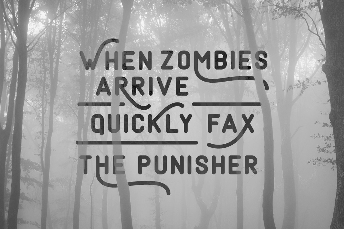 Fairwind Typeface preview 4
