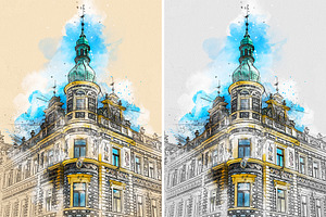 Archi Sketch Photoshop Action