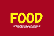Kolyan - Food Font, a Sans Serif Font by QR Design Studio (Thumbnail 3 of 13)
