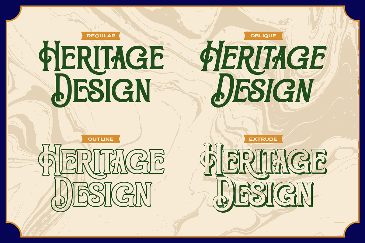 The Barstain, a Serif Font by Burntilldead (Photo 2 of 13)