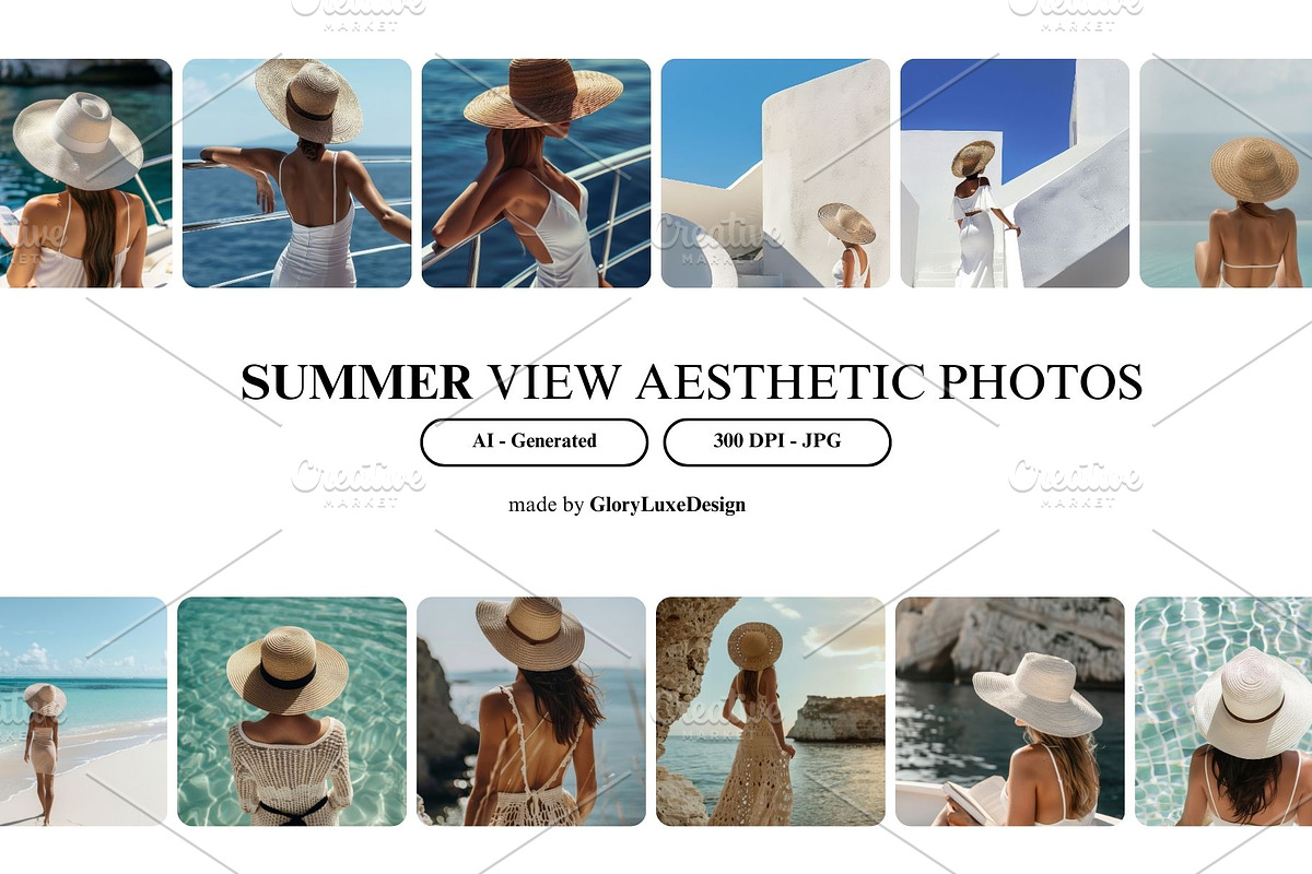 80 Faceless Summer Beach Photos, a Beauty & Fashion Photo by GloryStarDesigns (Photo 5 of 10)