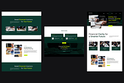 Figma Finance Landing Page Template, a Landing Page Template by Musara (Thumbnail 4 of 6)