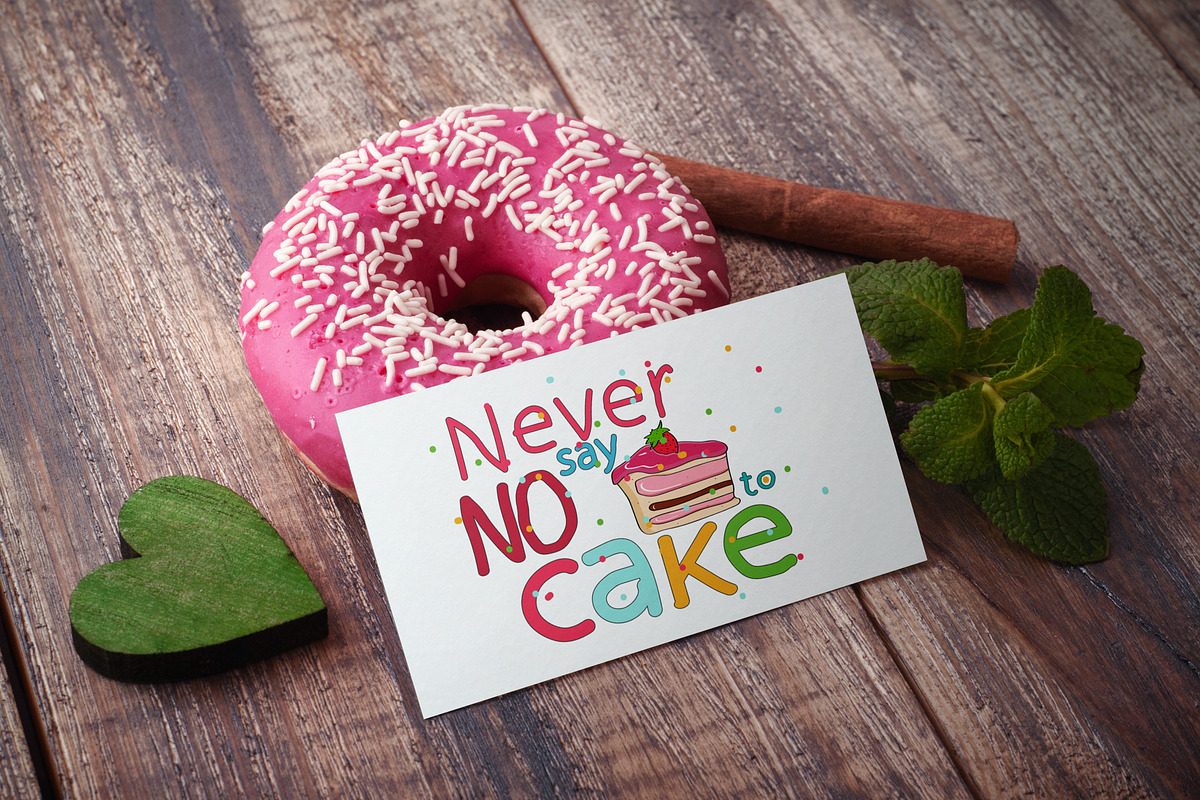 Funny lettering. for your projects, a Card Template by pashigorov (Photo 3 of 4)