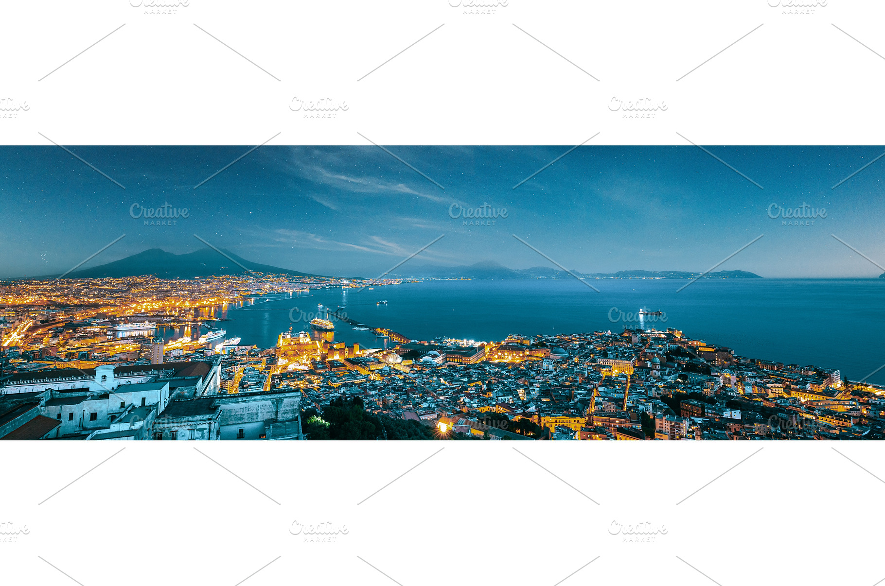 Naples, Italy. Skyline Cityscape In, an Architecture Photo by Our Amazing World