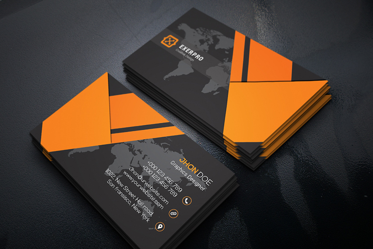 Corporate Business Card Template, a Business Card Template by Shapnochura Design Studio (Photo 4 of 4)