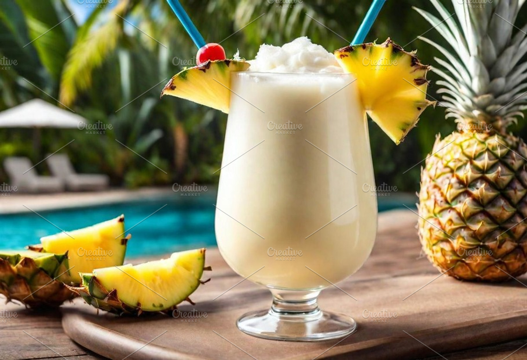 Irresistible Piña Colada Drink Photo, a Food & Drink Photo by Recipes Master