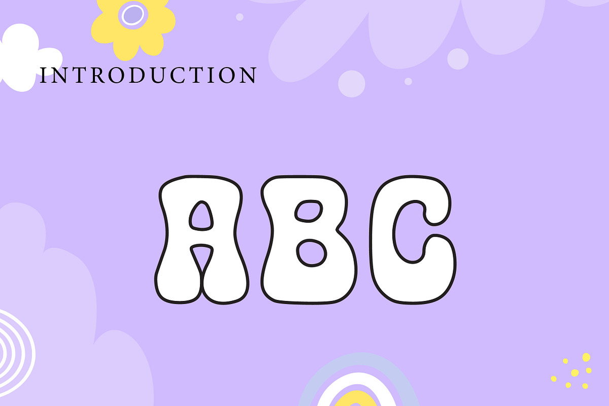 Bubble Groovy, a Slab Serif Font by Wow Magic (Photo 2 of 2)