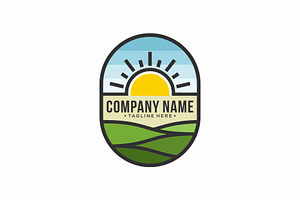 Farm Logo Design Template