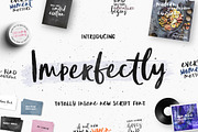 Imperfectly Script, a Script Font by Mats-Peter Forss (Thumbnail 1 of 8)