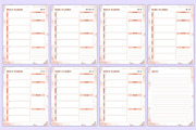 2026 Dated Weekly Planner Canva, a Stationery Template by Mustafiz (Thumbnail 5 of 5)