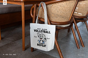 Funny Volleyball Retro Character, a Sport Illustration by shaondesigns (Thumbnail 6 of 6)