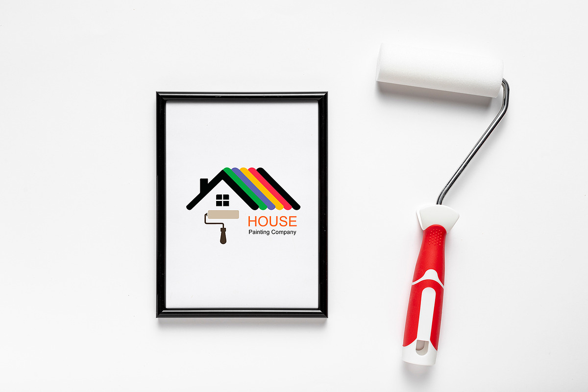 Painting Company Logo Template preview 3