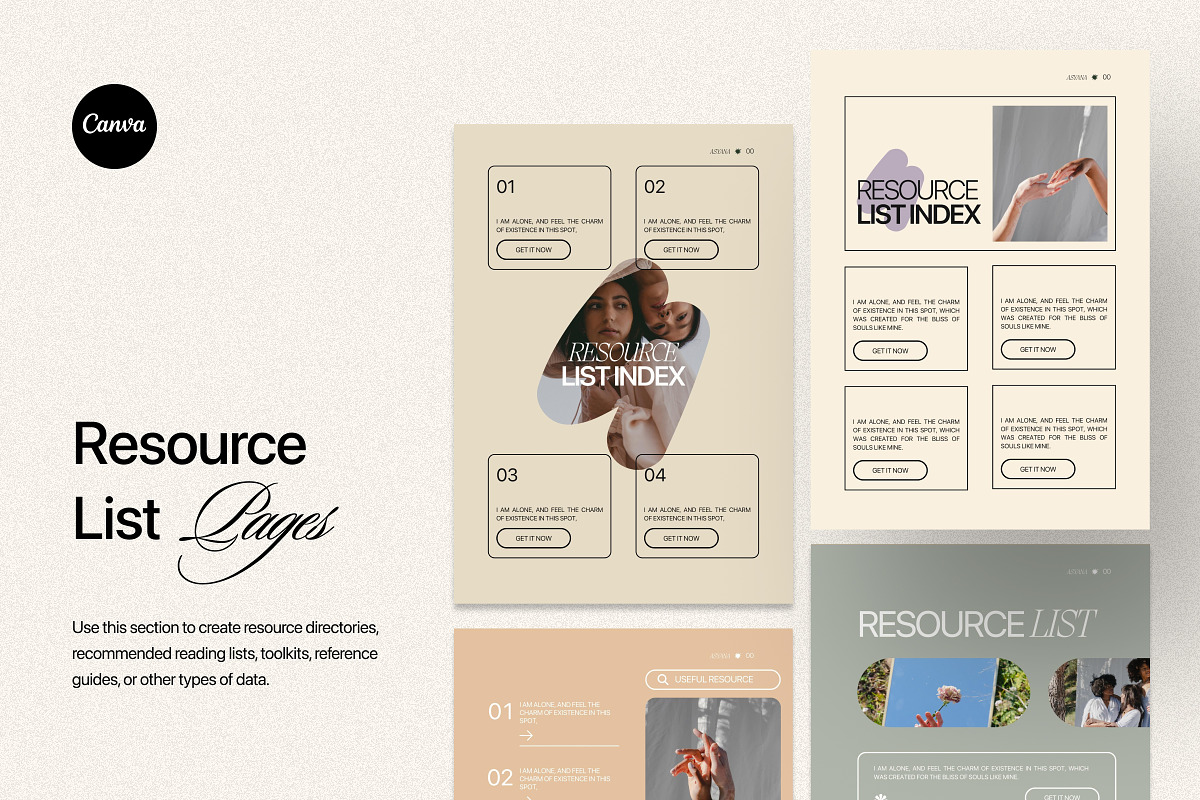 Asyana - Workbook Template, a Magazine Template by Creavora (Photo 3 of 18)
