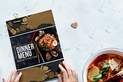 Classy Dinner Menu, a Flyer Template by Minimalist Studio (Thumbnail 3 of 4)