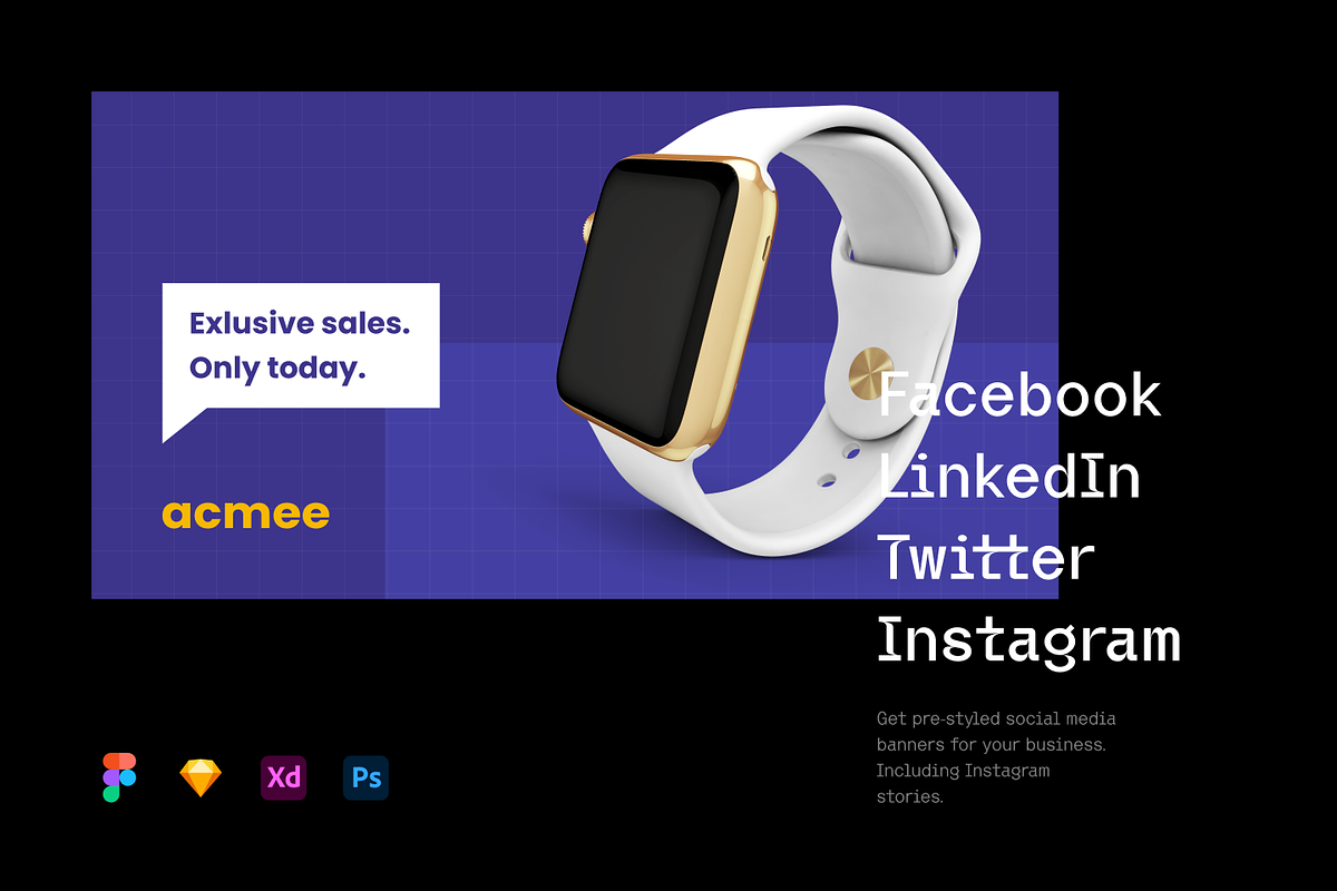 Business vol1 - Banners, a Social Media Template by Petr Bilek (Photo 3 of 3)