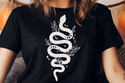 Floral Snakes SVG Collection, an Animal Illustration by TatianaCociorva (Thumbnail 3 of 8)