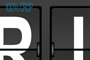 PSD Arrival Departure Board Template, an Object Graphic by Krafti Lab (Thumbnail 3 of 3)