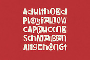ST Wooble Ransom – Experimental Font, a Sans Serif Font by Type it Easy (Thumbnail 10 of 11)