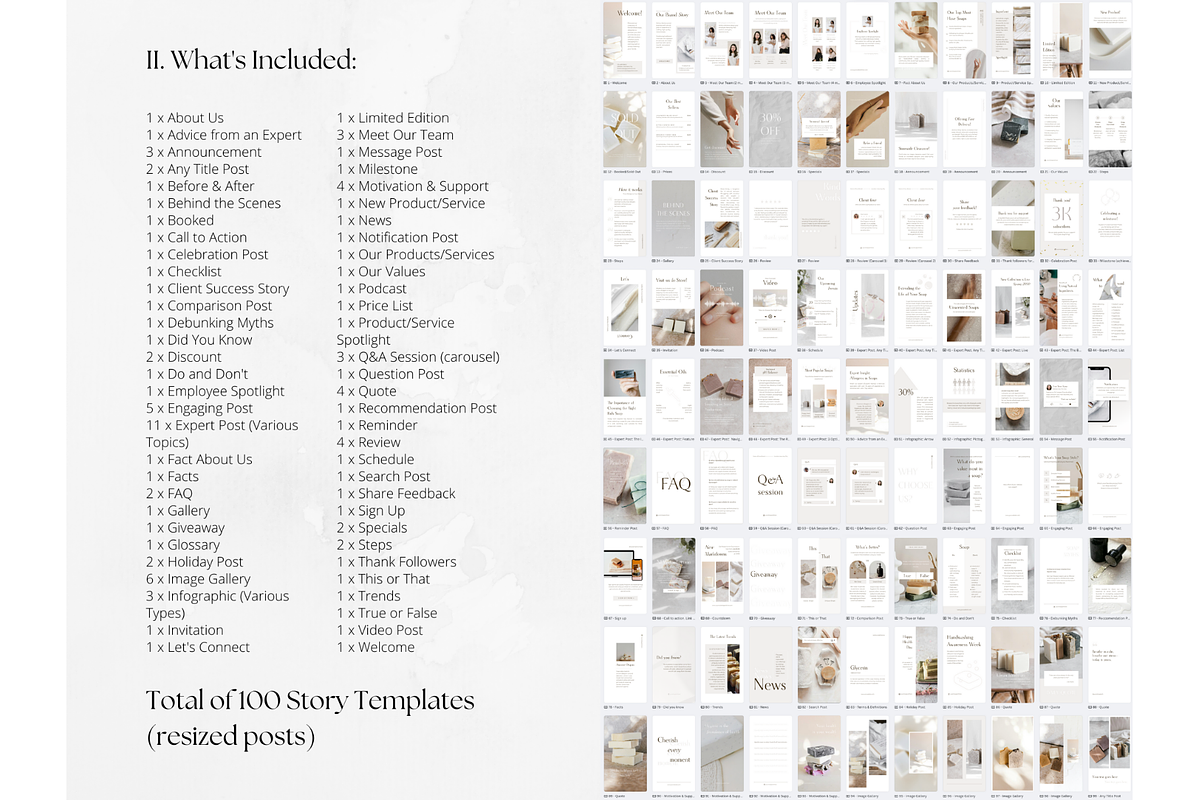 300 Soap Social Media BUNDLE, a Social Media Template by PatternLab. (Photo 3 of 9)