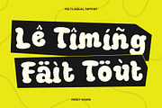 Radey Rough, a Serif Font by Craft Supply Co. (Thumbnail 4 of 8)