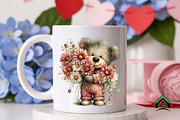 Whimsical Summer Teddy Bear Clipart, an Illustration by Craft Nest (Thumbnail 7 of 12)