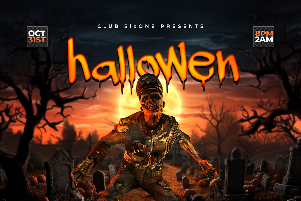 Halloween Flyer, a Flyer Template by Pixdot (Photo 2 of 2)