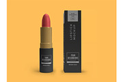 Lipstick Cosmetic Mockup Template, a Packaging Mockup by DesignRushMarket (Thumbnail 11 of 11)
